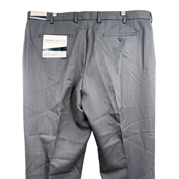 Perry Ellis Portfolio Men's Dress Pants 40X30 Old Money Career Corpcore Formal‎ - Picture 7 of 13